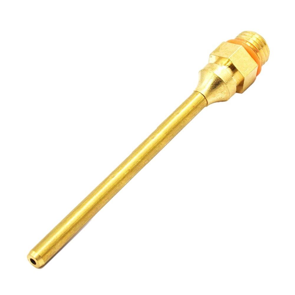 Pure Copper Hot Melt Glue Nozzle 34-100Mm Long Short Small-Bore Large Diameter Glue Nozzle Repair Tool Glue Sprayer 100X2.0Mm Smile Home - Image 2