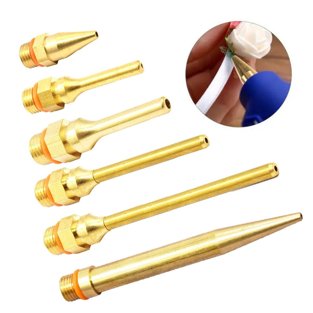 Pure Copper Hot Melt Glue Nozzle 34-100Mm Long Short Small-Bore Large Diameter Glue Nozzle Repair Tool Glue Sprayer 100X2.0Mm Smile Home - Image 7