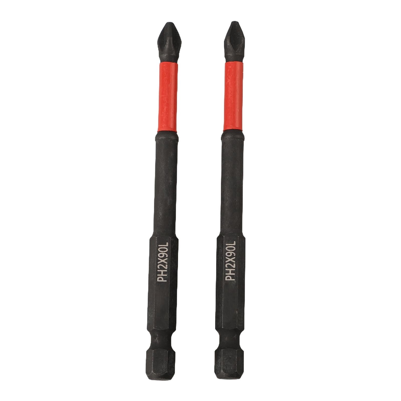 2/6Pcs 25-150Mm Non-Slip Screwdriver Bits Ph2 Magnetic Batch Cross Screw Electric Tips Head Cross Screwdriver Drill Bit Tool Set 2Pcs 25Mm Smile Home 2Pcs 90Mm - Image 2