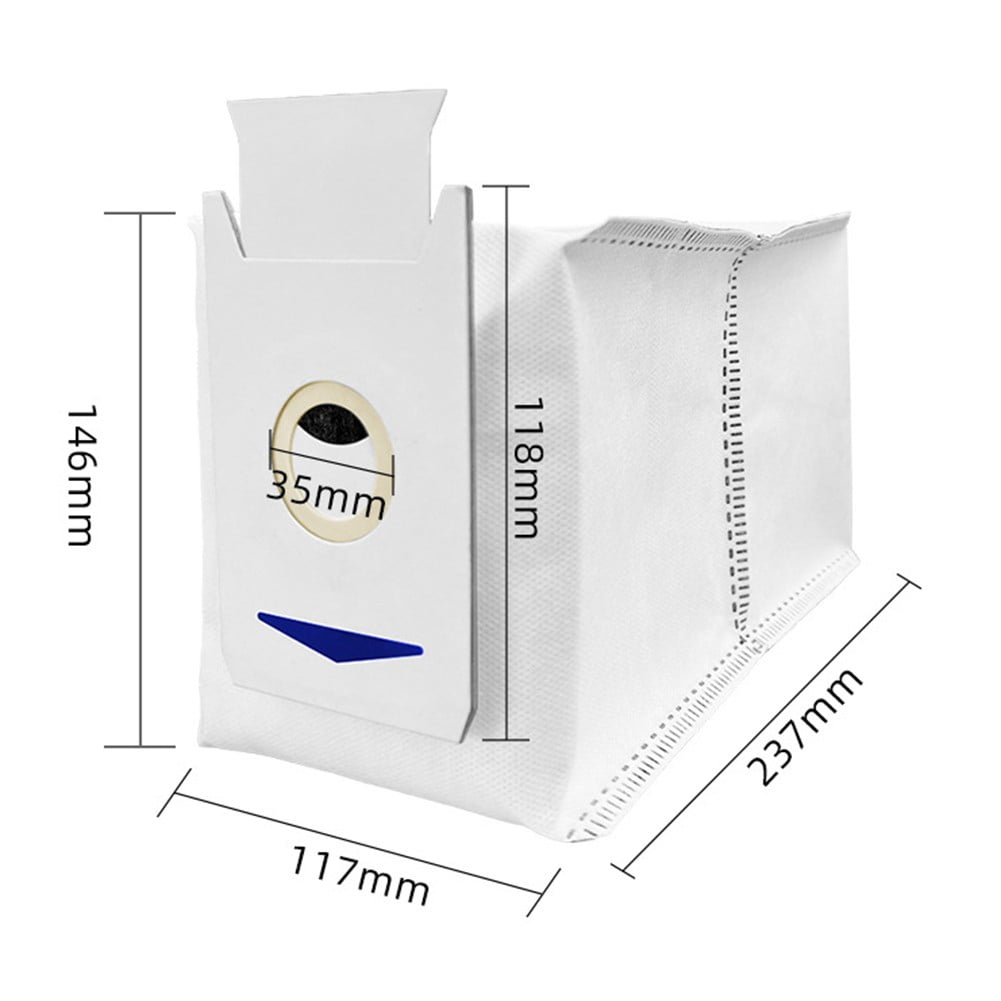 10 PACK For Yeedi For M12 Pro+ eplacement Parts Accessories Dust Bag Smile Home - Image 2