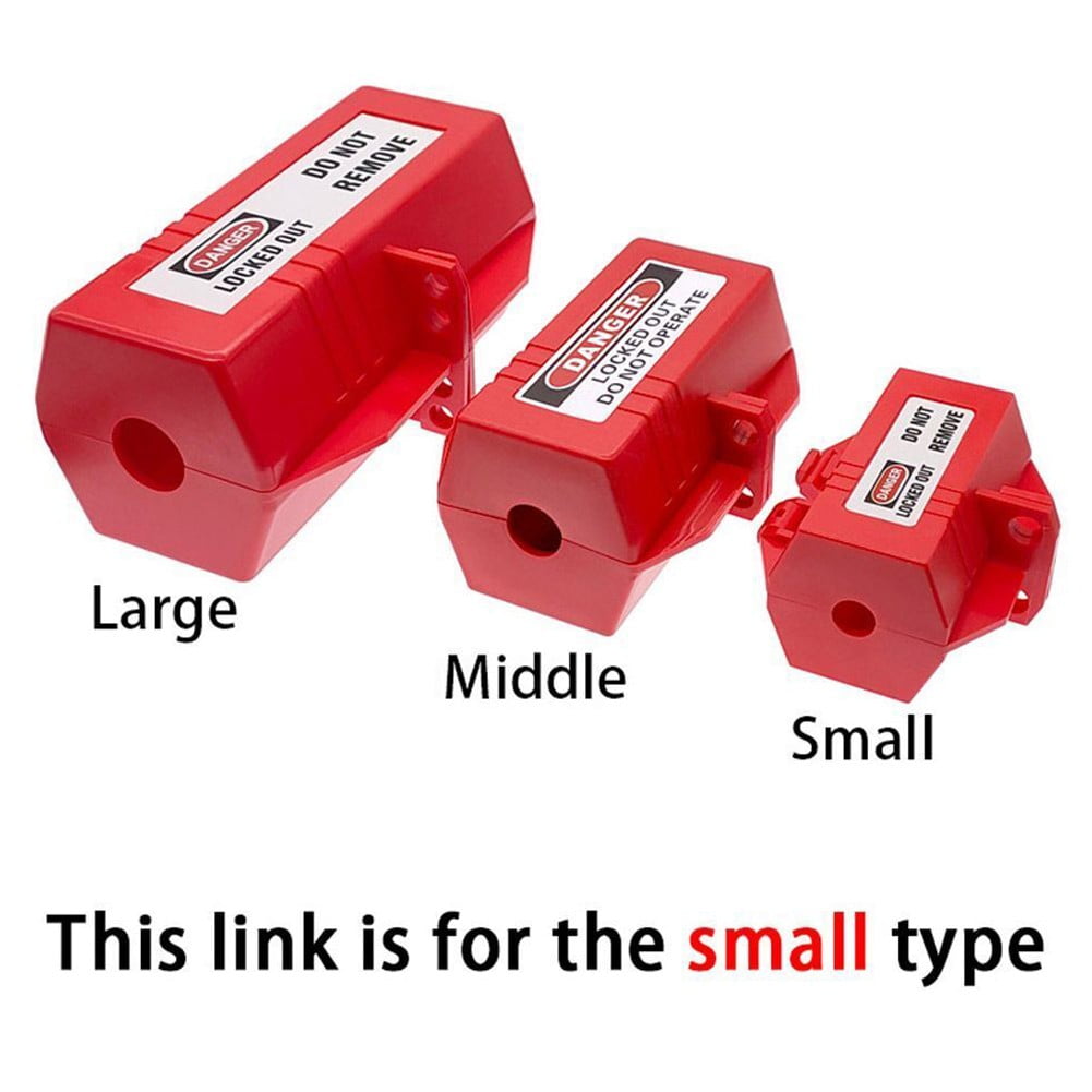 1Pc Electrical Plug-Lock Box Safety Tools For Electrical Industrial Household Plug-Power Lock Device Plastic Abs Safety Tools M Smile Home - Image 1