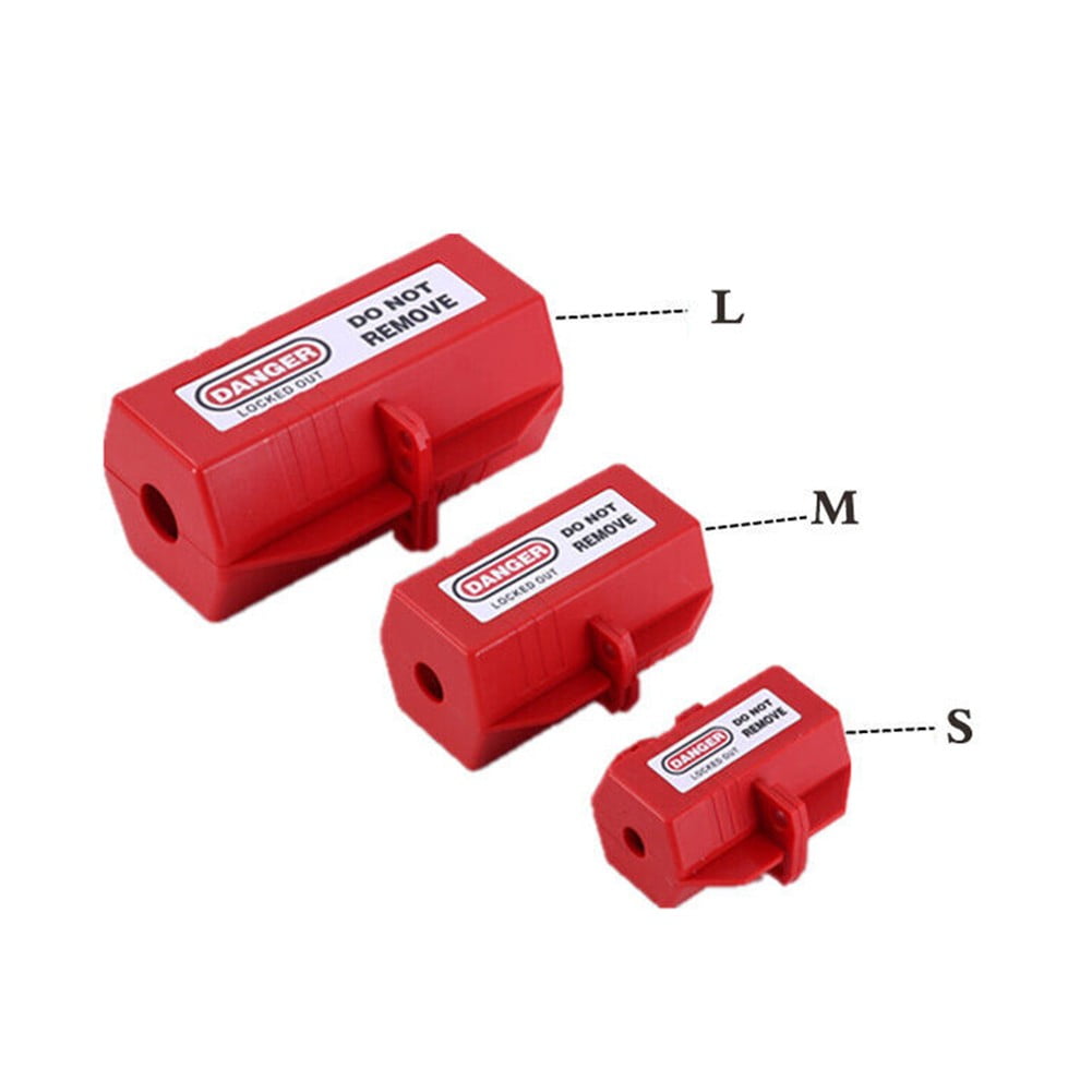 1Pc Electrical Plug-Lock Box Safety Tools For Electrical Industrial Household Plug-Power Lock Device Plastic Abs Safety Tools M Smile Home - Image 2