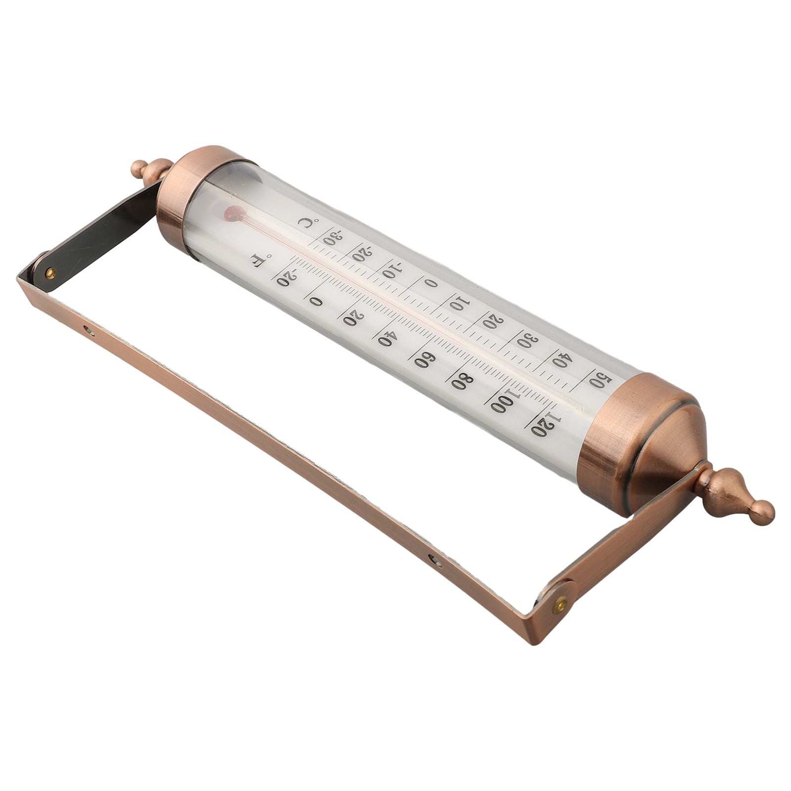 10 Inch Outdoor Wall Mounted Thermometer Garden Terrace Exterior Greenhouse Sun Terrace Measurement Tool Smile Home - Image 5