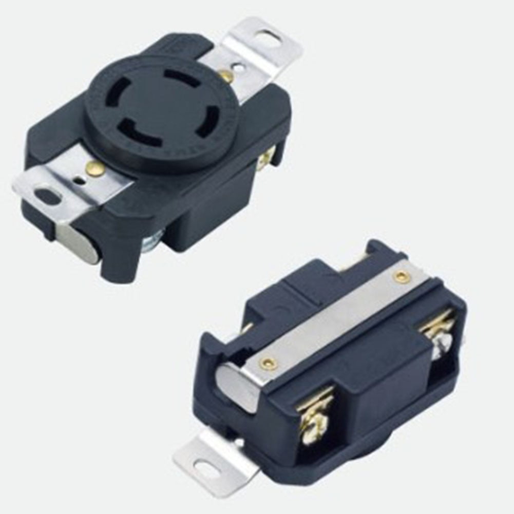 Nema L14 30P L14 30R 30A 125/250V Male Plug & Female Receptacle Kit Locking Design Industrial Grade Socket Nylon Shell Smile Home - Image 6
