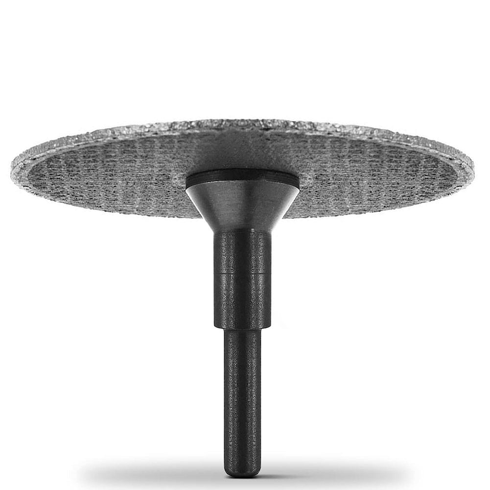 10Pcs 3Inch Cut-Off Wheels Die Grinder Cutting Disc With 1/4 In Shaft Mandrel Smile Home - Image 1