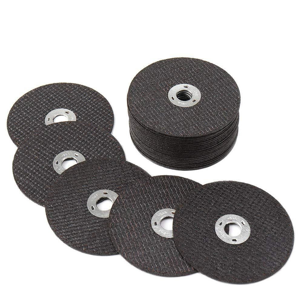 10Pcs 3Inch Cut-Off Wheels Die Grinder Cutting Disc With 1/4 In Shaft Mandrel Smile Home - Image 3