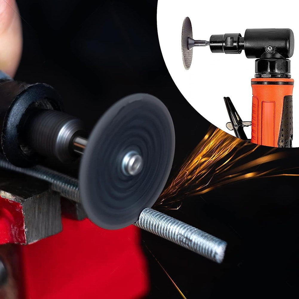 10Pcs 3Inch Cut-Off Wheels Die Grinder Cutting Disc With 1/4 In Shaft Mandrel Smile Home - Image 6