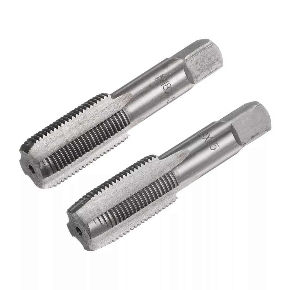 2Pcs M18-X1.5 Tap Rh Threading Tool M18- X 1.5Mm Metric Thread Tap Right Hand M18- X 1.5 Tool Set Drill Tools Smile Home - Image 3