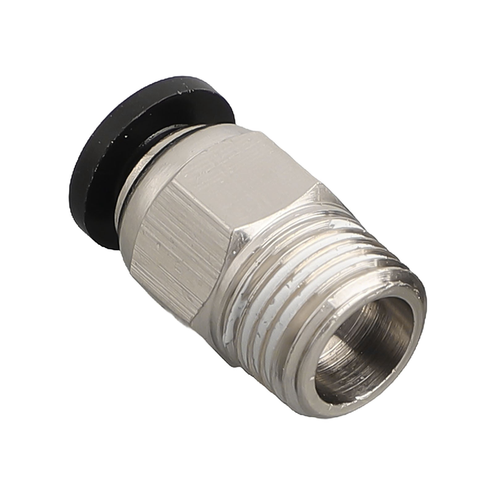 10Pcs Pc4-M10 External Thread Straight Pneumatic Connector Stainless Steel Ptfe Tube Push In Quick Fitting Connectors Extruders Smile Home - Image 6