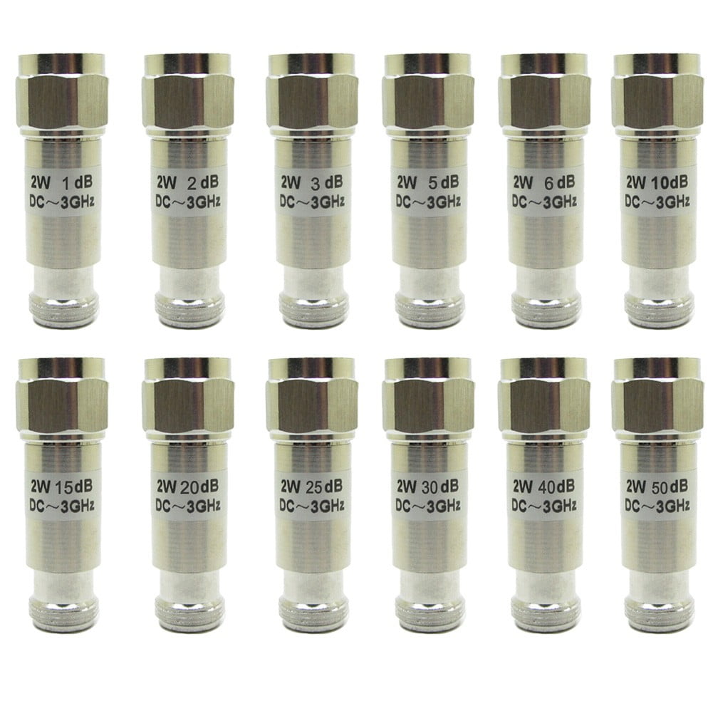 Mini Rf Coaxial Attenuator 2W 1Db-40Db N Type Male To Female Dc-3.0Ghz 50 Ohm Power Tools Accessories 20Db Smile Home 40Db - Image 2