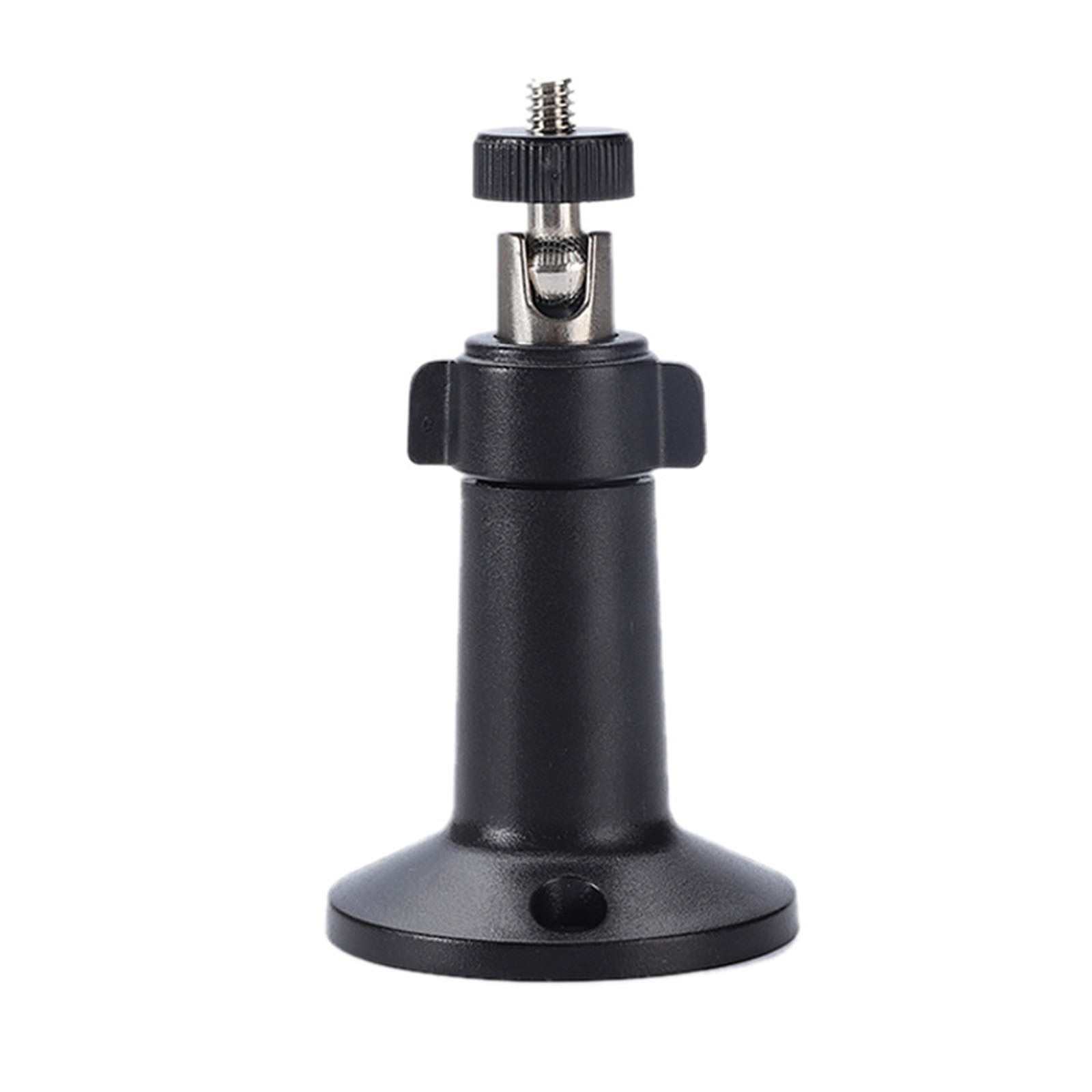 360° Rotating Universal Monitoring Bracket Indoor Outdoor Universal Camera Base Outdoor Camera Base Monitoring Accessories Black Smile Home Black - Image 1
