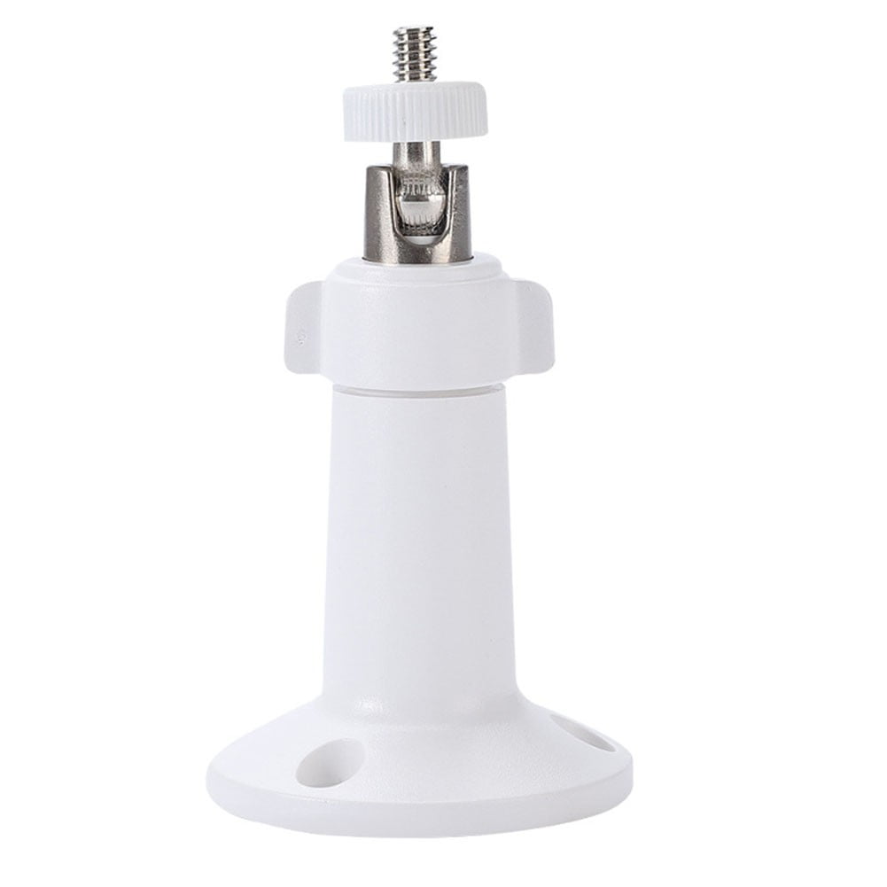 360° Rotating Universal Monitoring Bracket Indoor Outdoor Universal Camera Base Outdoor Camera Base Monitoring Accessories Black Smile Home White - Image 1