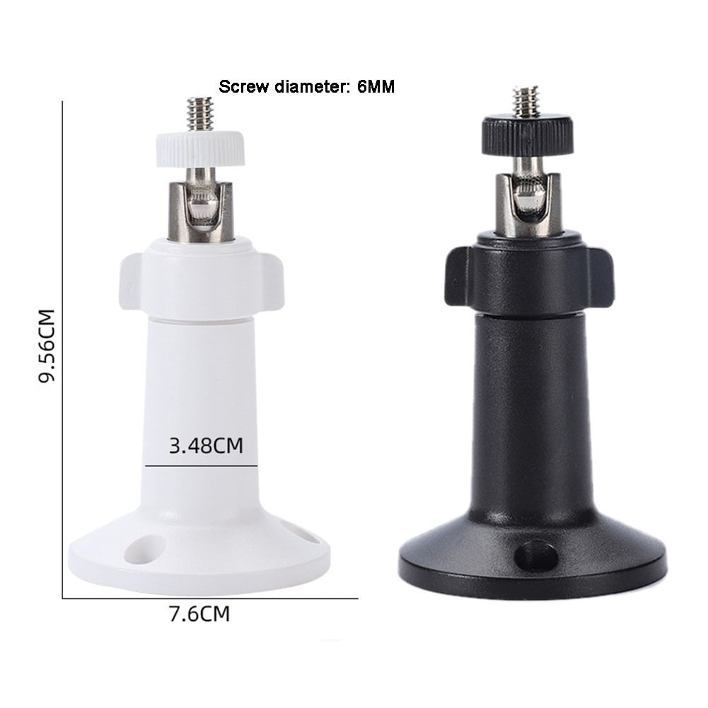 360° Rotating Universal Monitoring Bracket Indoor Outdoor Universal Camera Base Outdoor Camera Base Monitoring Accessories Black Smile Home White - Image 8