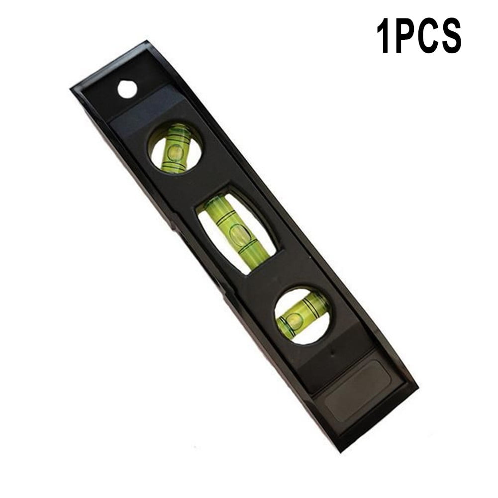 1 Pc Horizontal Ruler 3 Bubble Spirit. Level Magnetic Abs Shell Mini Pocket Portable Level Measure Tools Machinery Leveller Smile Home - Image 7