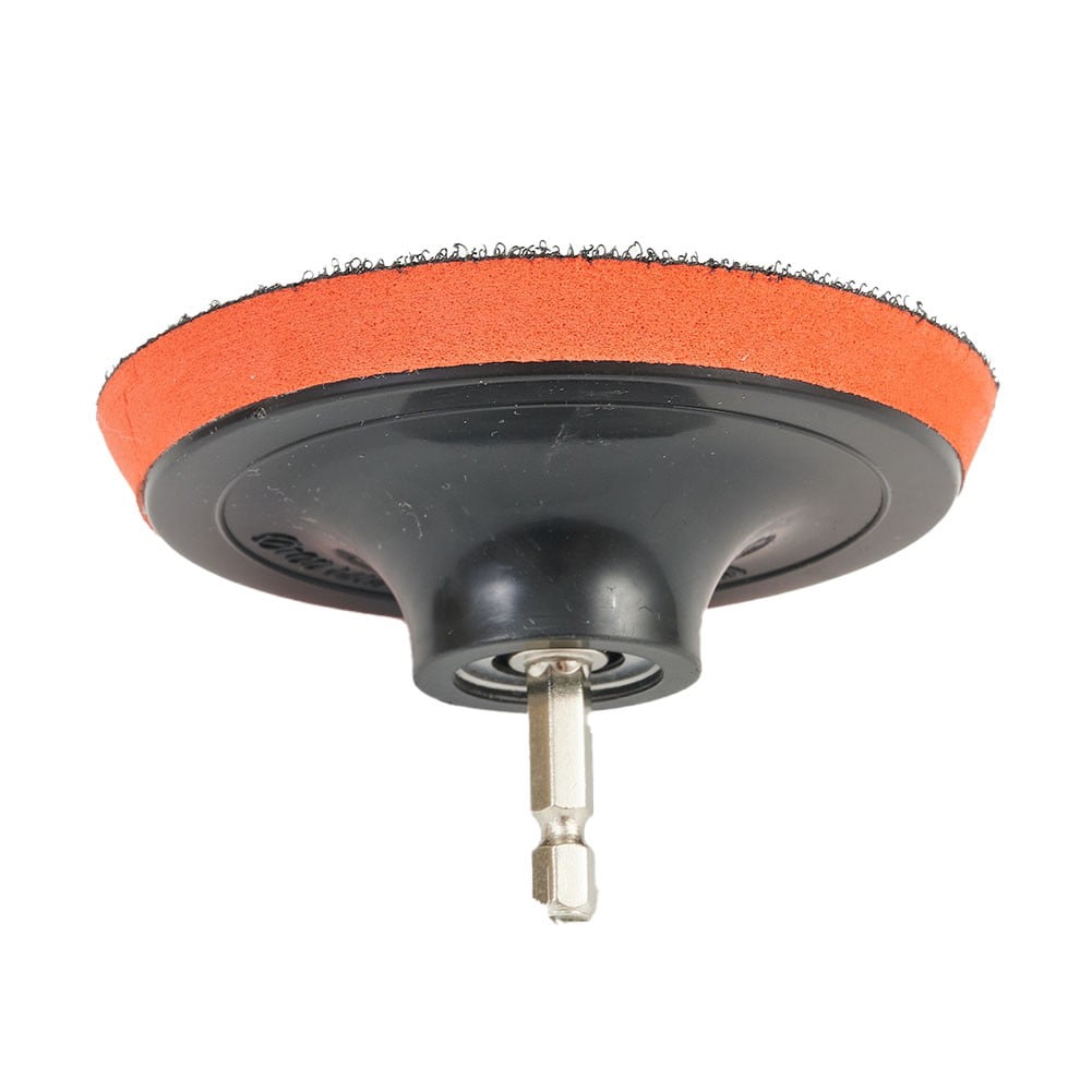 1 Set 100Mm Sanding Disc 60-240 Grit Sandpaper Buffing Wheel Hook-And Loop-Backing Pads For Electric Drill Grinder Rotary Tool Smile Home - Image 6