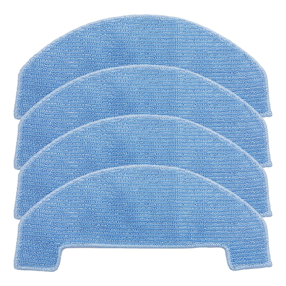 4 PACK 4/10 Packs Mop Cloths For Ultenic D10 Robot Vacuum Cleaner Spare Replacement Parts Mop Pad Cloth Accessories Sweeper Parts Smile Home - Image 3