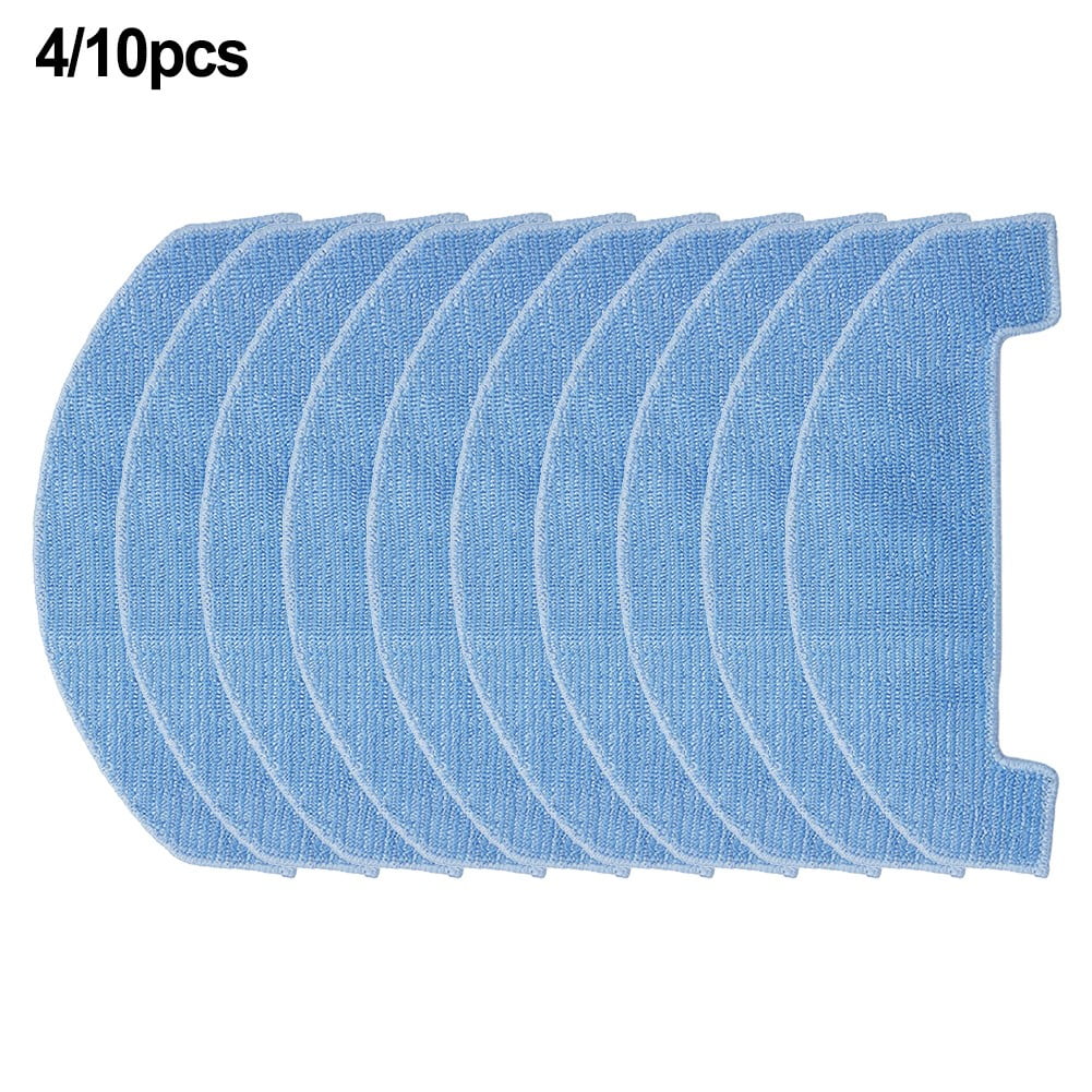 4 PACK 4/10 Packs Mop Cloths For Ultenic D10 Robot Vacuum Cleaner Spare Replacement Parts Mop Pad Cloth Accessories Sweeper Parts Smile Home - Image 7