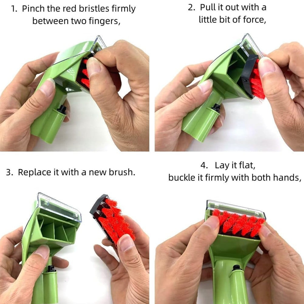 1425 Upholstery Tool For Bissell Upright& Portable Carpet Cleaners 203-7151 For Household Supplies Cleaning Vacuum Parts Black Smile Home Green - Image 1