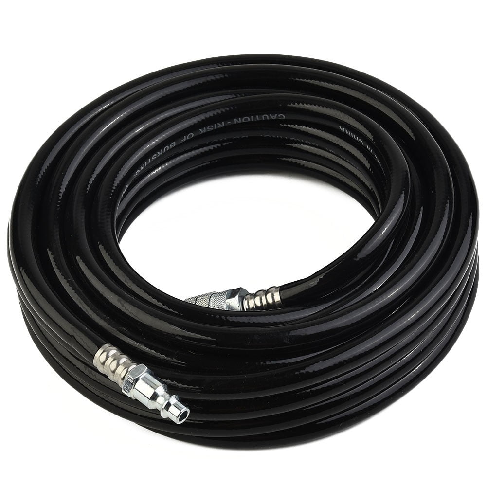 Air Compressor Hose 24.6Ft Pvc Pneumatic Accessories With Quick Connect Air Hose For Pneumatic Tools Air Compression Pumps Smile Home - Image 1