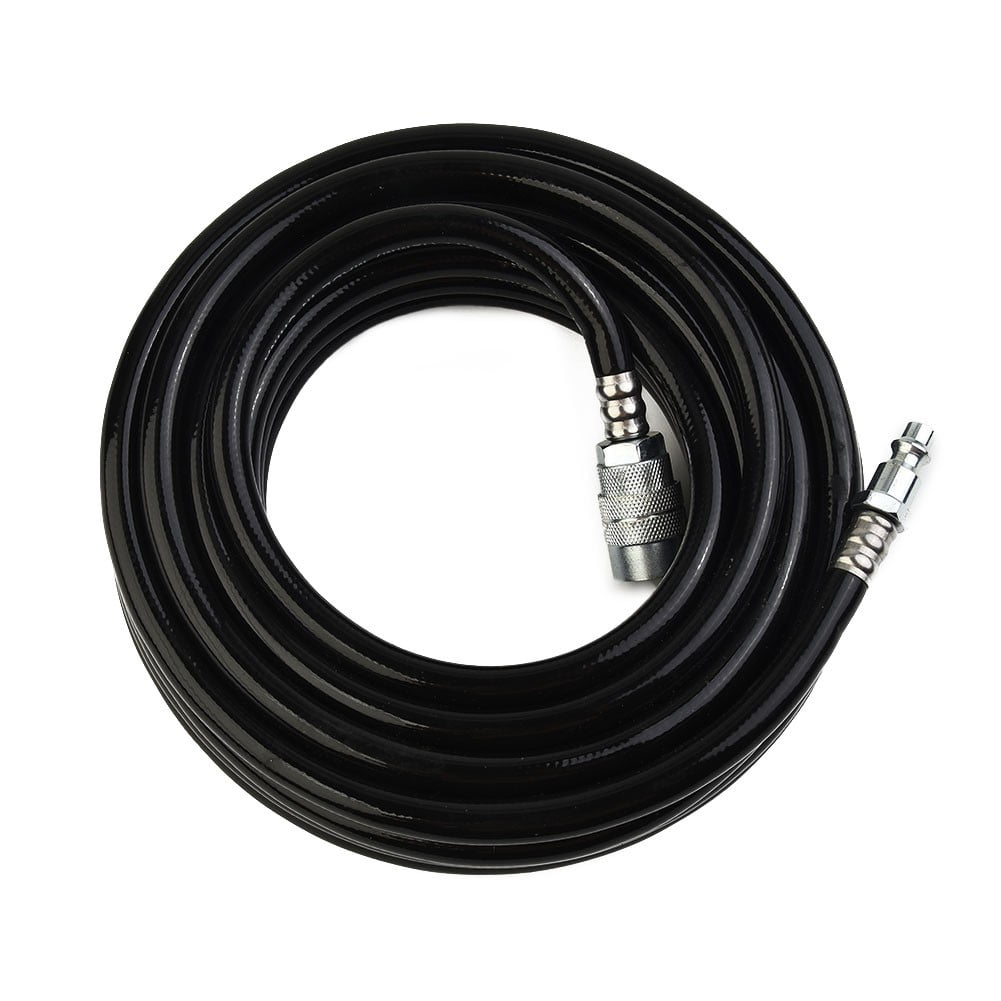 Air Compressor Hose 24.6Ft Pvc Pneumatic Accessories With Quick Connect Air Hose For Pneumatic Tools Air Compression Pumps Smile Home - Image 3