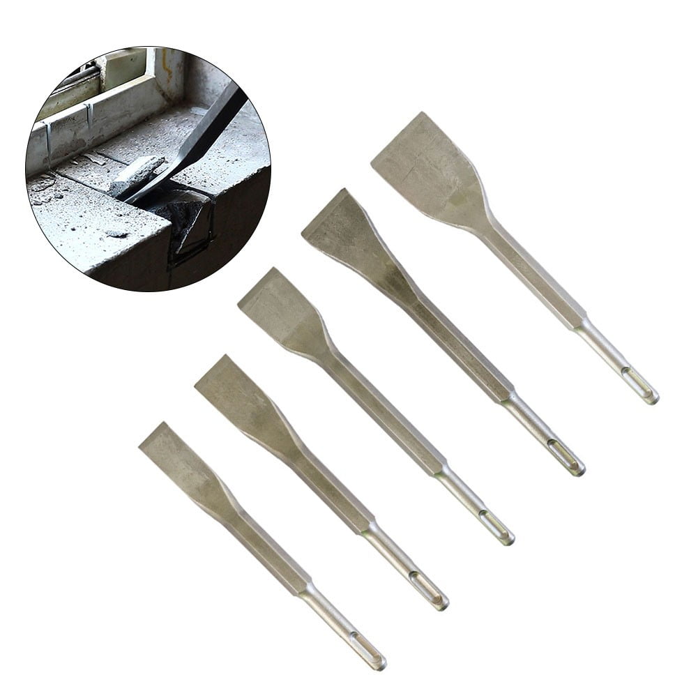 Curved Chisel Chisel Bit Drill Bit Round Shank Sds-Plus Square Handle 1Pc Carbon Steel Elbow Electric Pick Head 14×180×20Mm Smile Home 14×180×25Mm - Image 5