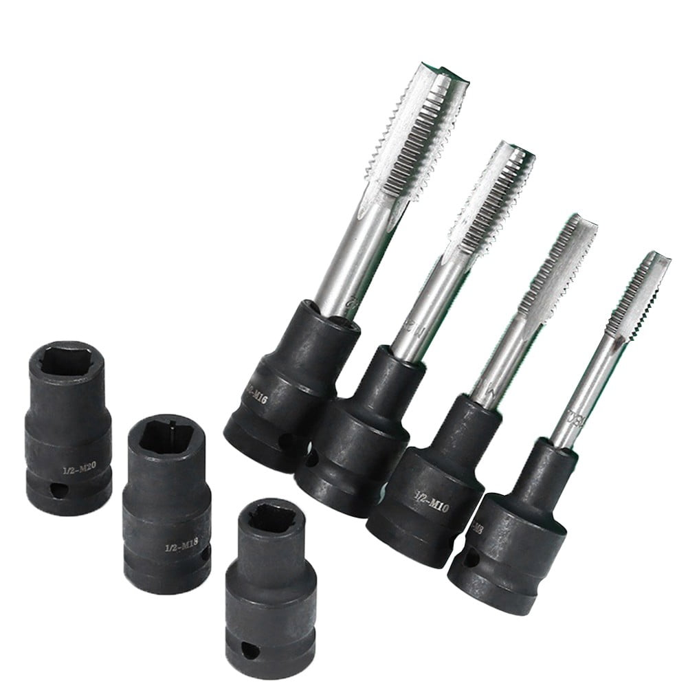 Tap Socket Double Square Head 1/2Inch Driver For Pneumatic Wrench Tool Accessories And Parts Replacement M6-M24 M24 Smile Home M20 - Image 3