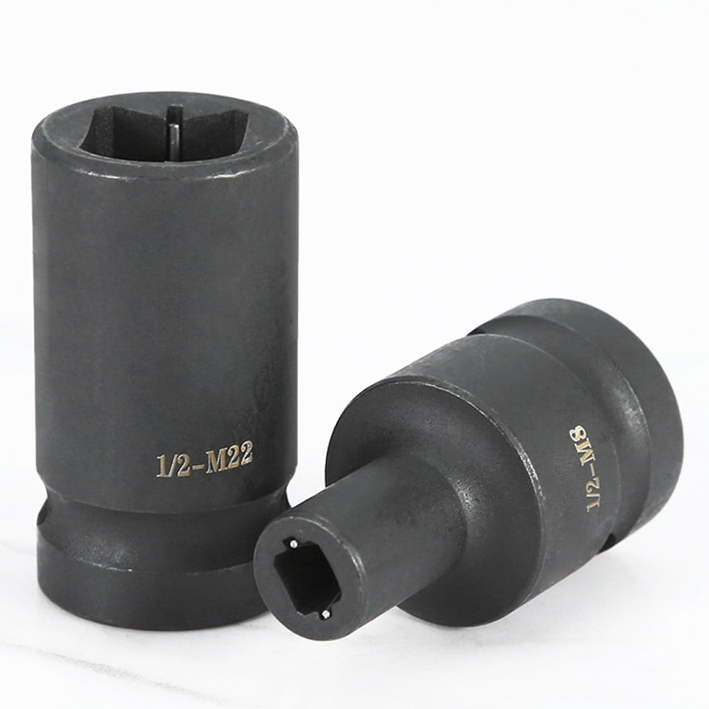 Tap Socket Double Square Head 1/2Inch Driver For Pneumatic Wrench Tool Accessories And Parts Replacement M6-M24 M24 Smile Home M20 - Image 7