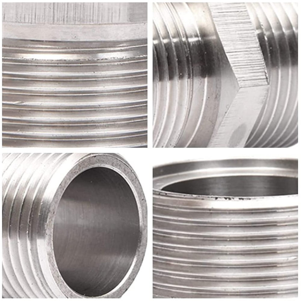 Extension Pipe Shower Hose Longer Extend Stainless Steel 1/2Inch Adapter Bathroom Accessories Rvs Bathtubs Connectors Smile Home - Image 3