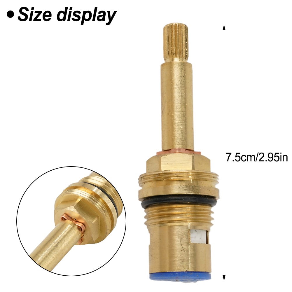Shower Bath Taps Valve Cartridge Quarter Turn Flow Long Tall Stem Insert 20 1/2