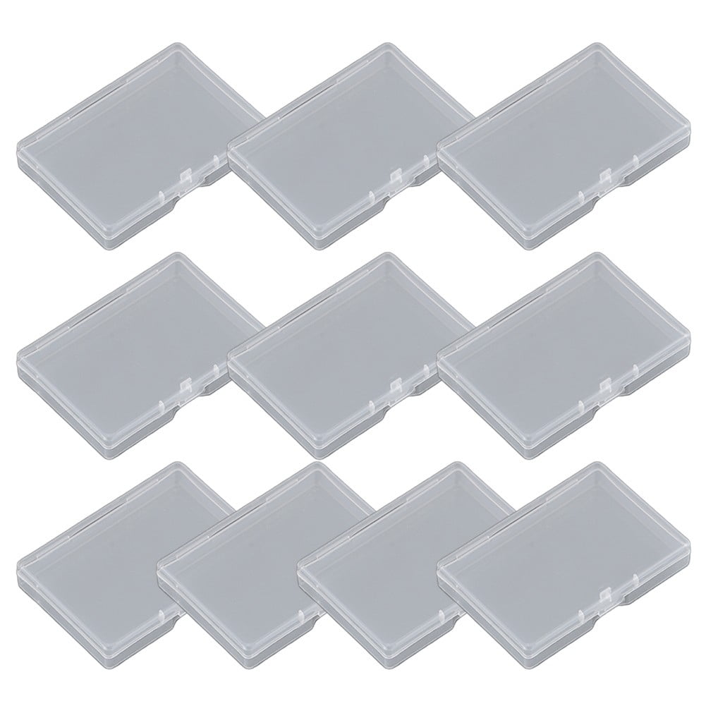 10pcs Transparent Plastic Storage Box Rectangle Box Case For Parts Tools Storage Box Jewelry Earring Display Case Bead Container 1# Smile Home 3# - Image 5