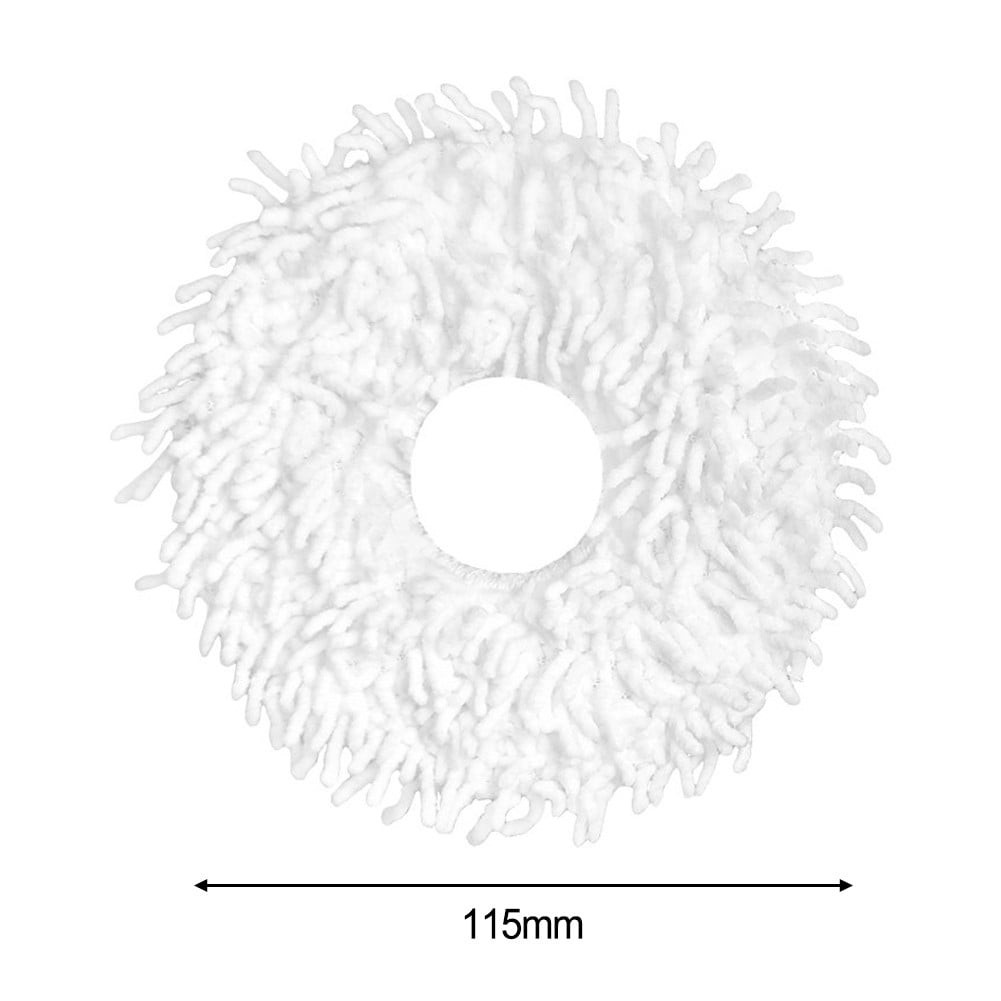 linyes 2 Pcs Mop Cloth Pads For Dream Me W10s W10s Pro Cleaning Robot Vacuum Cleaner Sweeper Spare Part Replaceable Accessories A - Image 4