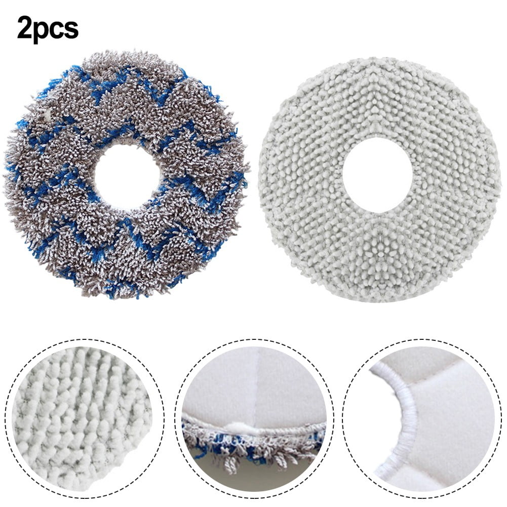 linyes 2 Pcs Mop Cloth Pads For Dream Me W10s W10s Pro Cleaning Robot Vacuum Cleaner Sweeper Spare Part Replaceable Accessories A - Image 5