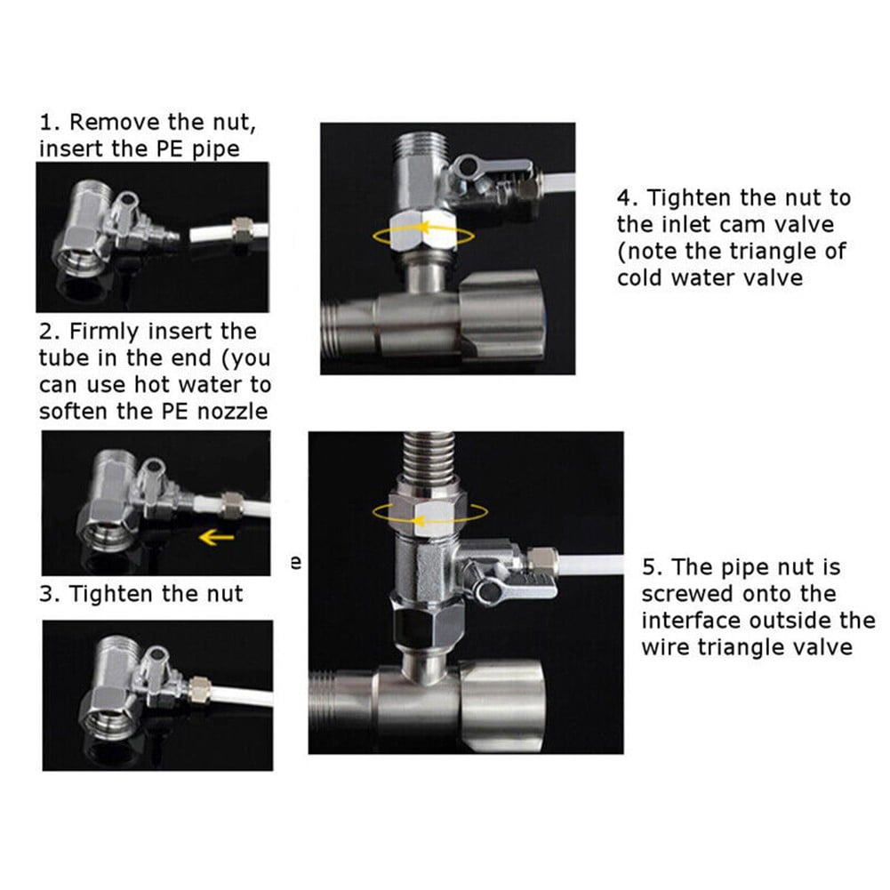 RO Feed Water Adapter 1/2