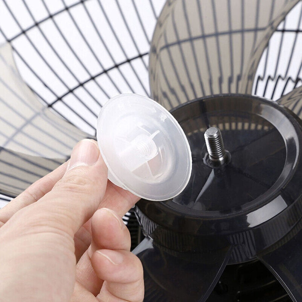 16 Inch Plastic Fan Blade With Nut Cover 5-Leaf Design for Pedestal or Desk Fan Replacement Part for 16