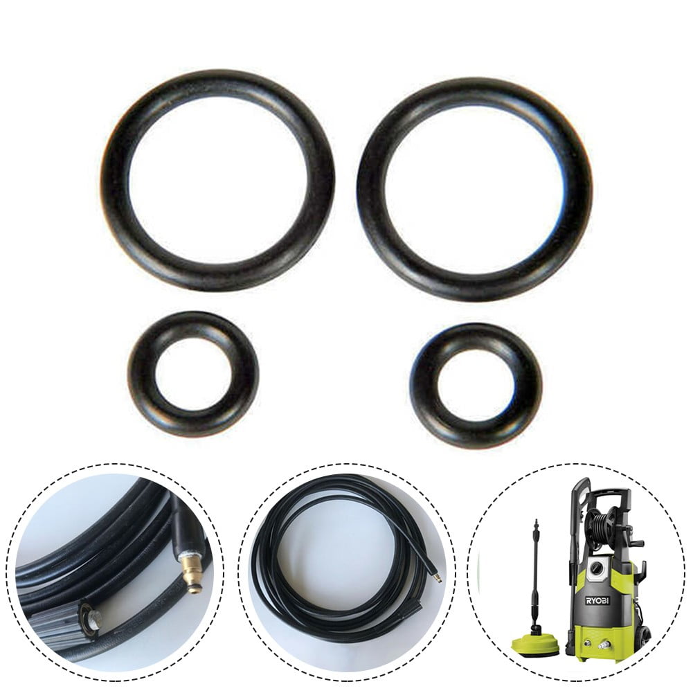 High Pressure Washer O-Ring Kit Replacement Sealing Rings For Hose And Trigger Handle Connection Durable Rubber Gaskets 4 Pack YIWEI - Image 1