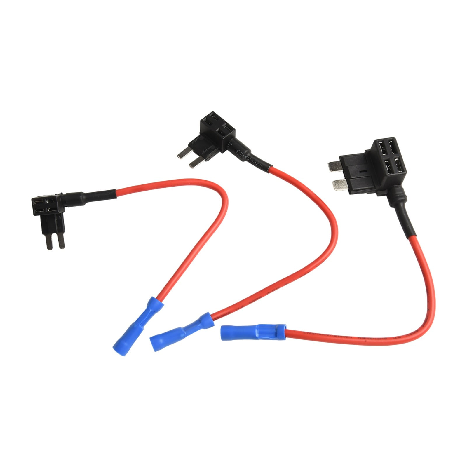 LLDI 3 Types Car Add-A-Circuit Fuse TAP Adapter Standard Auto Blade Fuse Holder For Trucks Cars Boats With 12V 24V 10A Wire Harness - Image 4