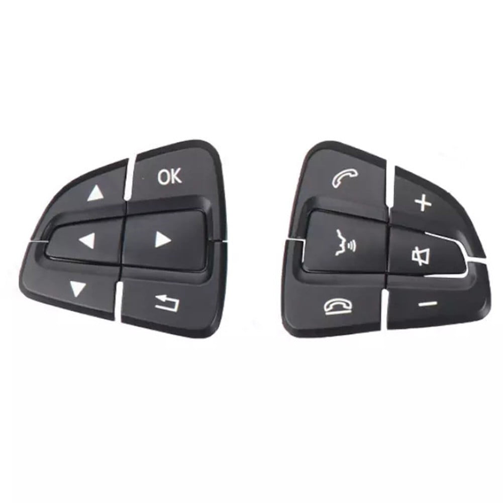 Pair Car Steering Wheel Switch Button Cover For Mercedes For Benz W176 W166,W292 - Image 4
