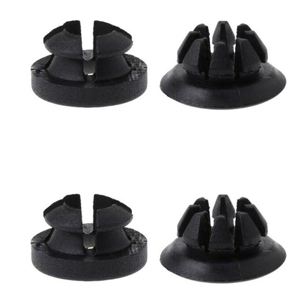 6Pcs Hood Support Prop Rod Holder Clips For Honda Accord Prelude Odyssey Rdx Engine Cover Fasteners Black White - Image 2