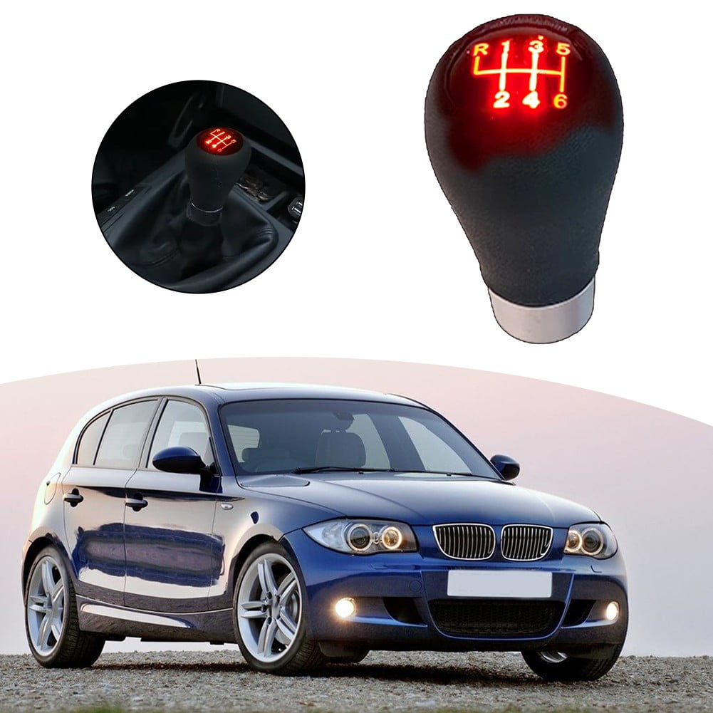 Car Led 6 Speed Gear Knob Shift Handle For Bmw E23 E30 E32 E36 E38 E46 E52 E53 E60 E61 E63 E64 E81 E82 E83 E84 E85 E86 E87 E88 - Image 1