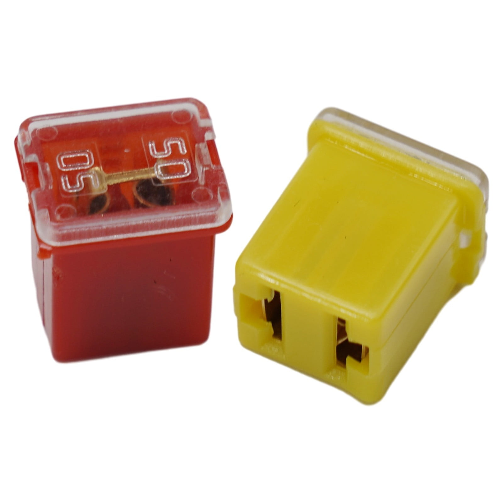 10 Pack Car Fuse Assortment Kit 20A 30A 40A 50A 60A Square Mini Fuses For Auto Van Truck - Image 3