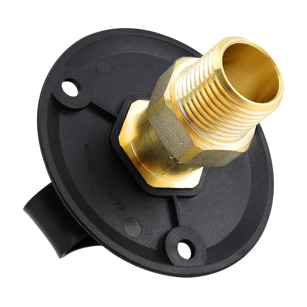 Rv City Water Inlet With Check Valve 3/4 Nh Female To 1/2 Npt Male With Dust New - Image 4