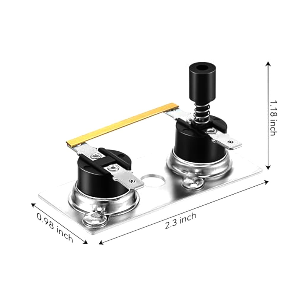 120V 2Pcs Water Heater Thermostat Switch For Rv Heater Part For Suburban 232306 2024 Hot Sale Brand. New And - Image 2