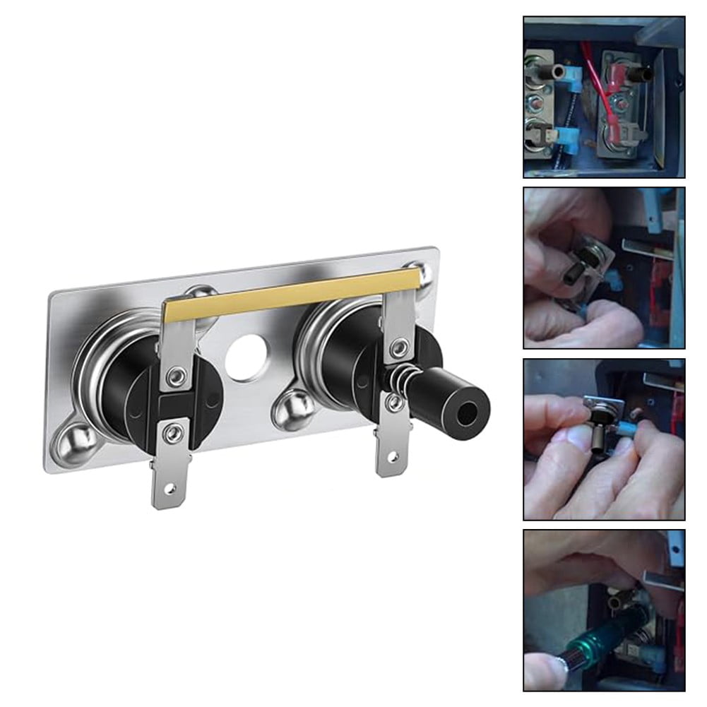 120V 2Pcs Water Heater Thermostat Switch For Rv Heater Part For Suburban 232306 2024 Hot Sale Brand. New And - Image 3