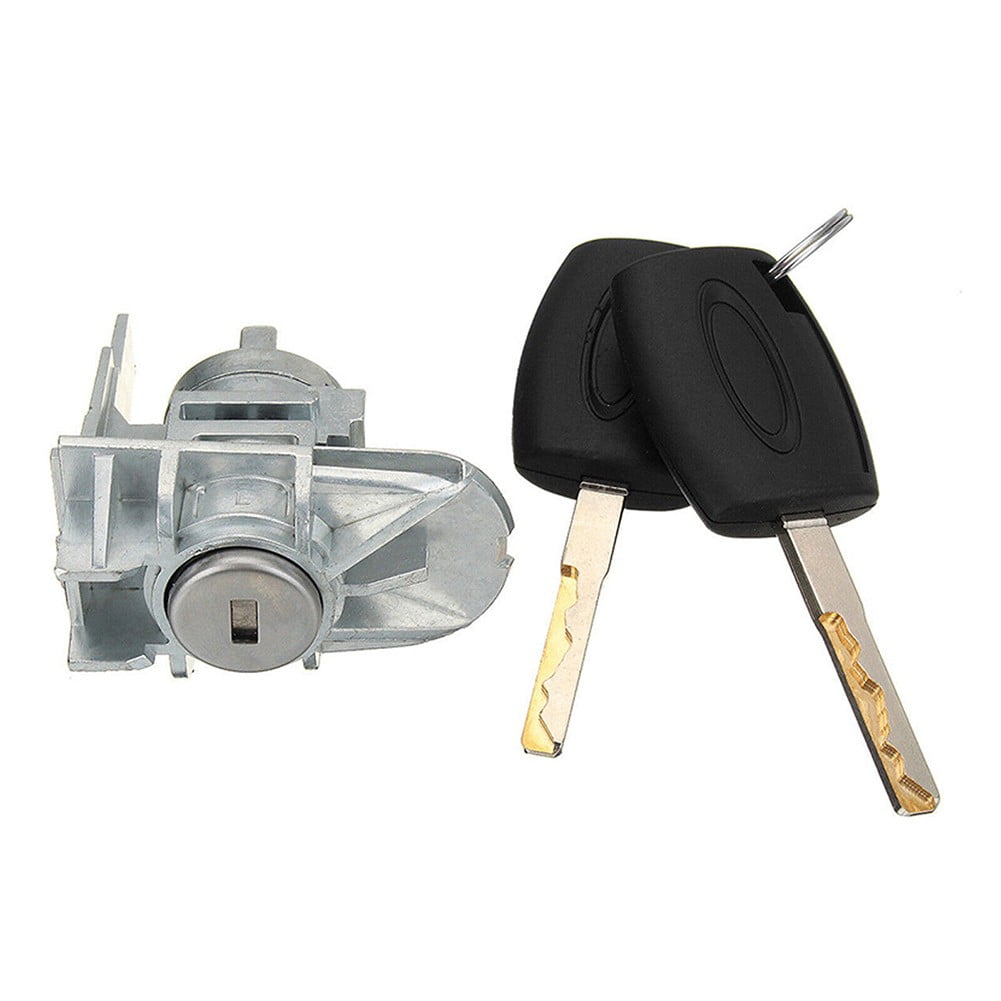 Front Left Door Lock Cylinder With 2 Keys Car Engine Start Ignition Cylinder Locking For Ford For Focus S-Max 1552849 - Image 1