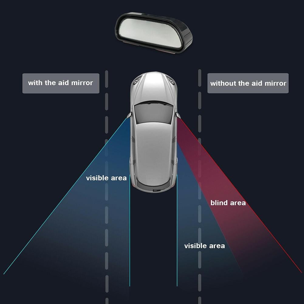 LLDI Parts Blind Spot Mirror Adjustable Auto Blindspot Fittings For Car Van Rearview Replacement Reversing Safe Side Mirror Trucks - Image 3