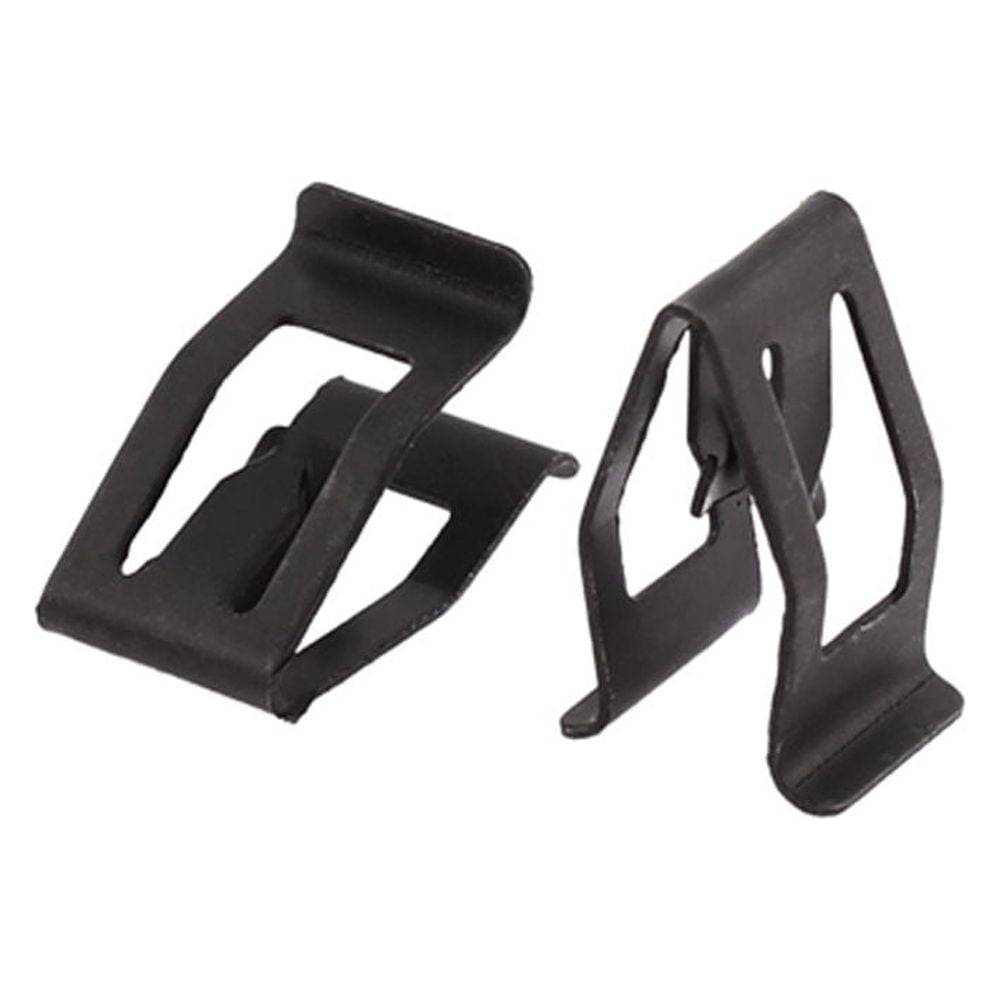 10Pcs Fastener Clip Portable Metal Car Interior Accessories Car Buckle Multifunctional Black Car Supplies Metal Retainer - Image 4