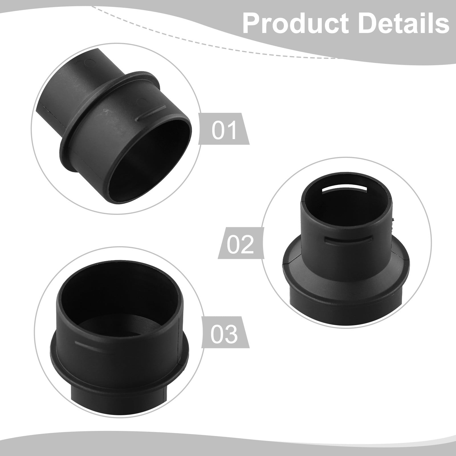 42Mm To 60Mm Heater Connector Air Vent Outlet Plastic Material 42Mm Diameter 60Mm Diameter Fit For Air Ducting - Image 7