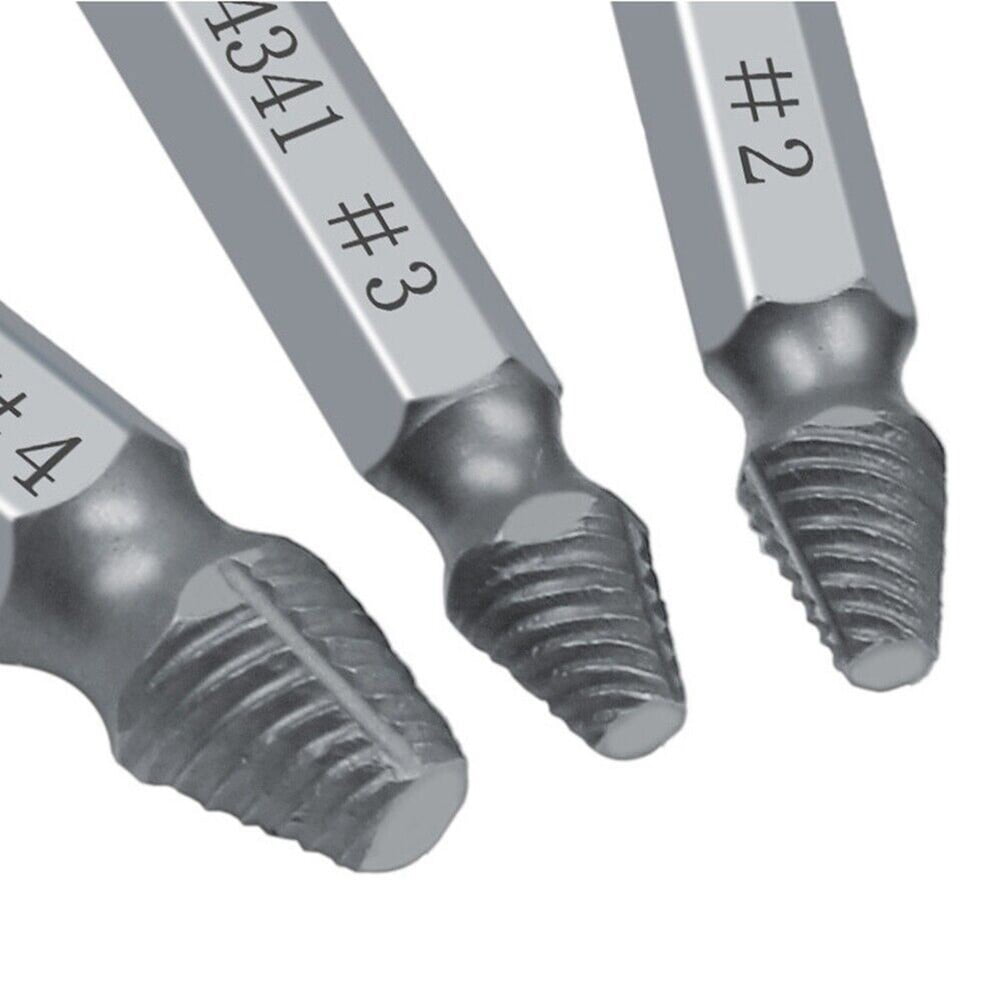 LLDI 6Pcs Damaged Screw Extractor Easy Out Set Bolt Stud Remover Drills Tools Kit Tap 2-12mm Quickly Extract The RustyBroken Screws - Image 6