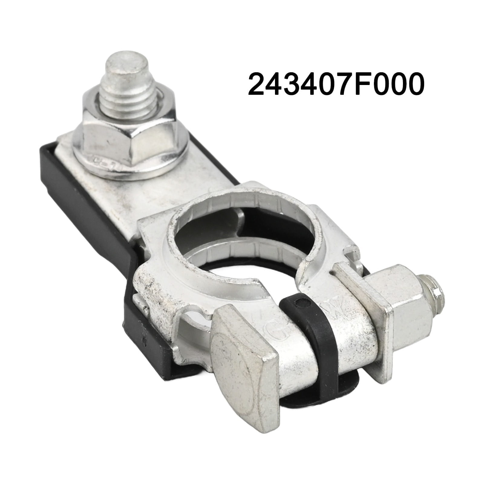 Positive Battery Terminal Connector For Nissan Toyota Lexus 243407F000 90982-05037 Black Brass Replacement Part - Image 1