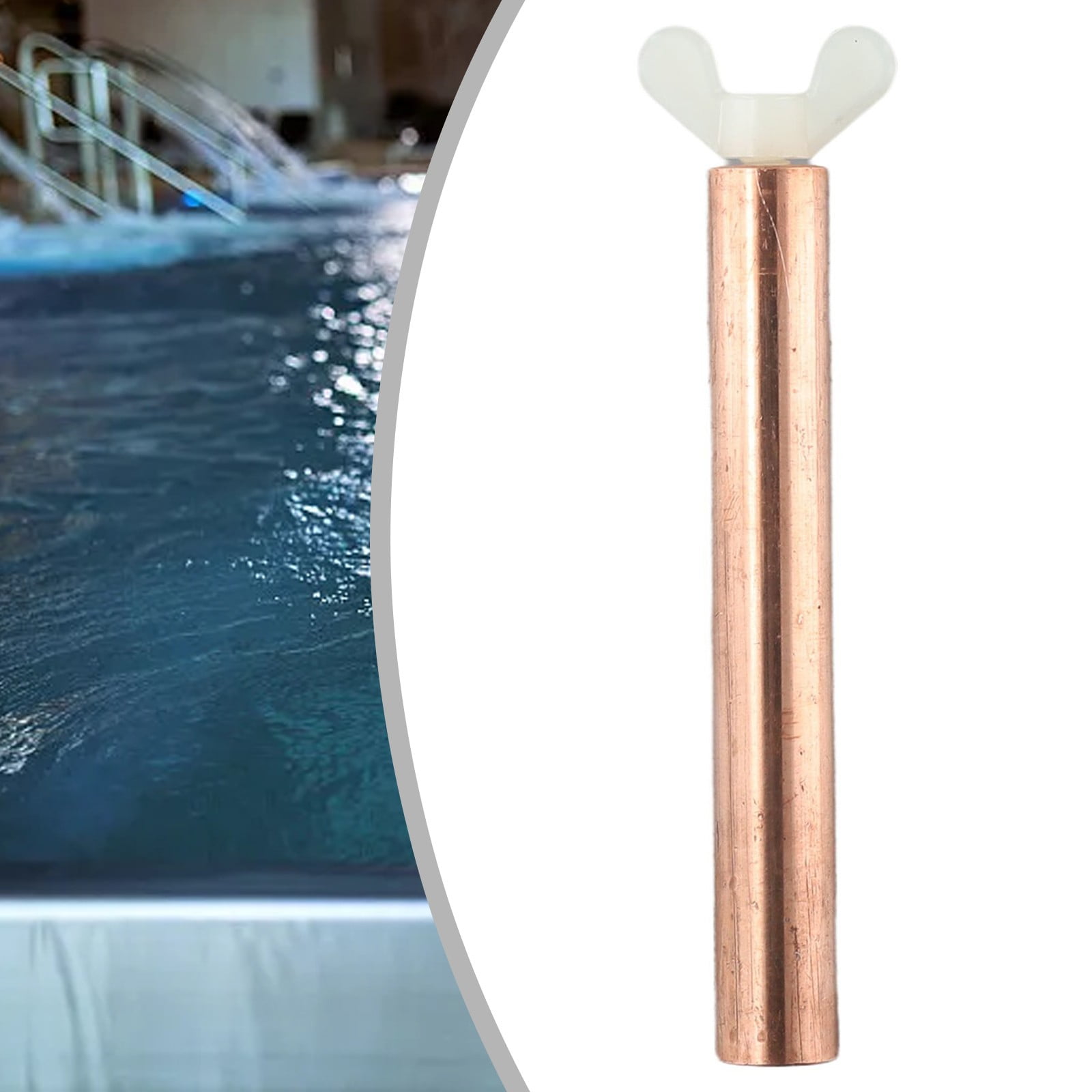 Arkzeo Solar Copper Anode For Swimming Pool Ionizer Purifier Cleaner 230G 160G 474G Filter Spring Pool Clarifier Replacement Parts 160G 230G - Image 3